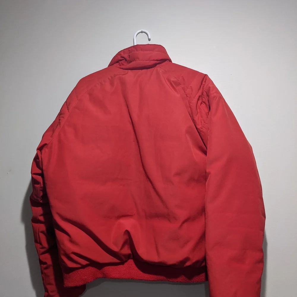 VTG North Face Goose Down 80s//90s Ski Snow Jacket XL Red Very good Condition - Picture 7 of 14